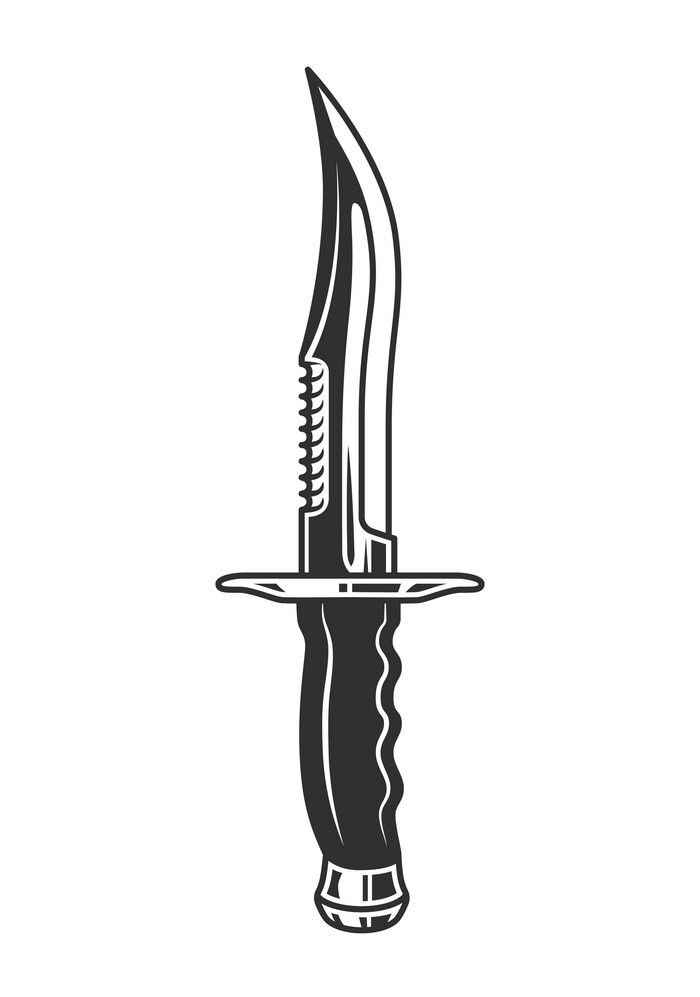 Messer Ausmalbilder 115