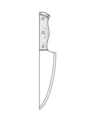 Messer Ausmalbilder 213