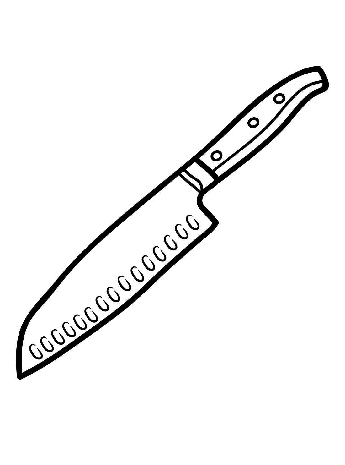 Messer Ausmalbilder 616