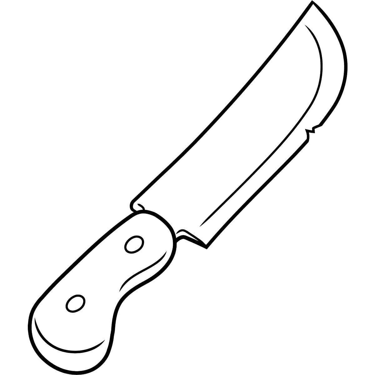 Messer Ausmalbilder 937