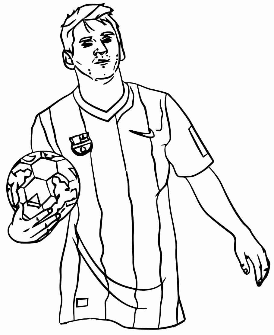Messi Ausmalbilder 994