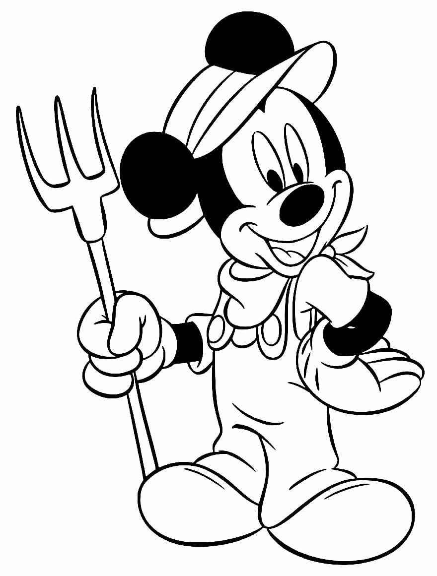 Mickey Ausmalbilder 000