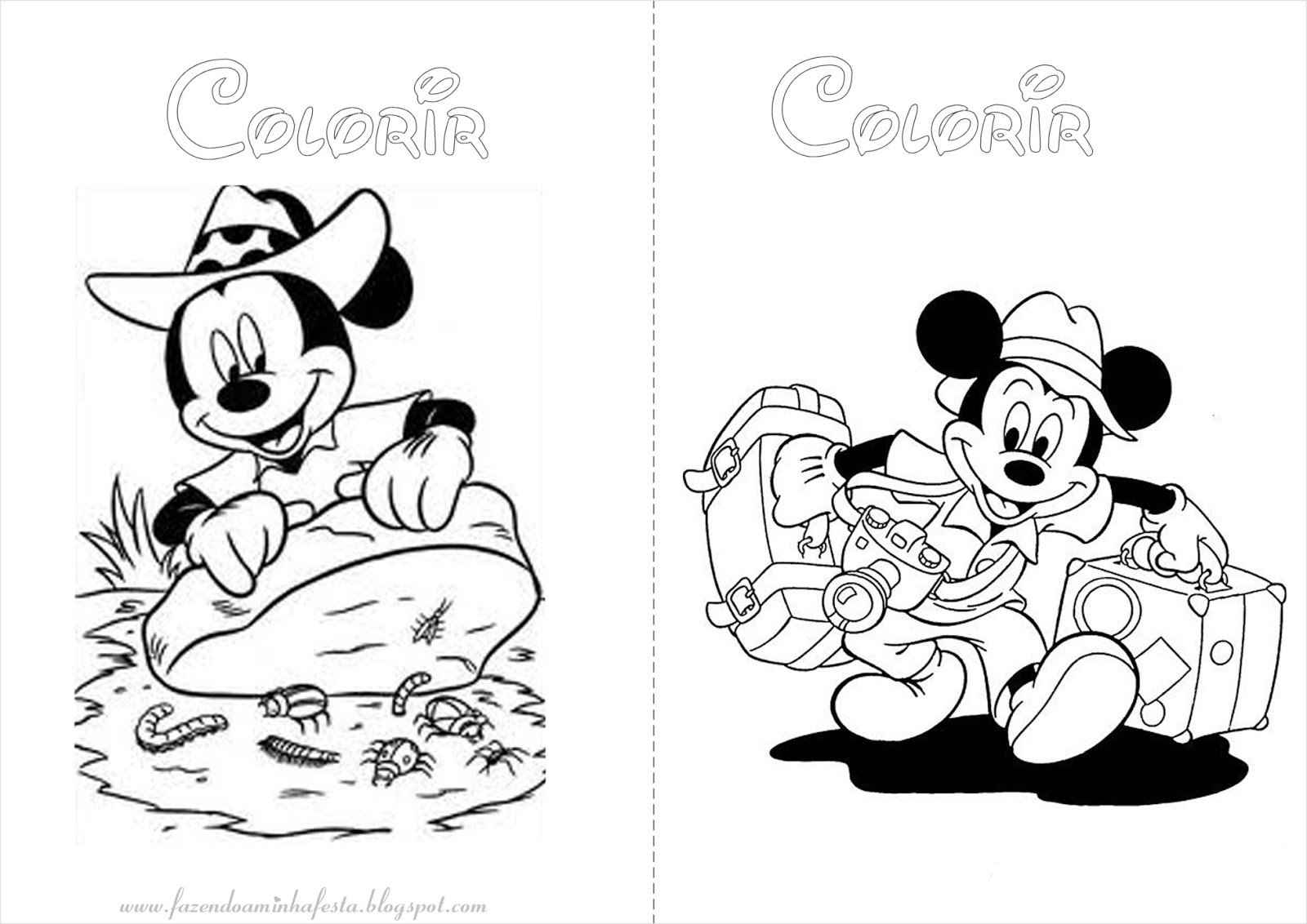 Mickey Ausmalbilder 183