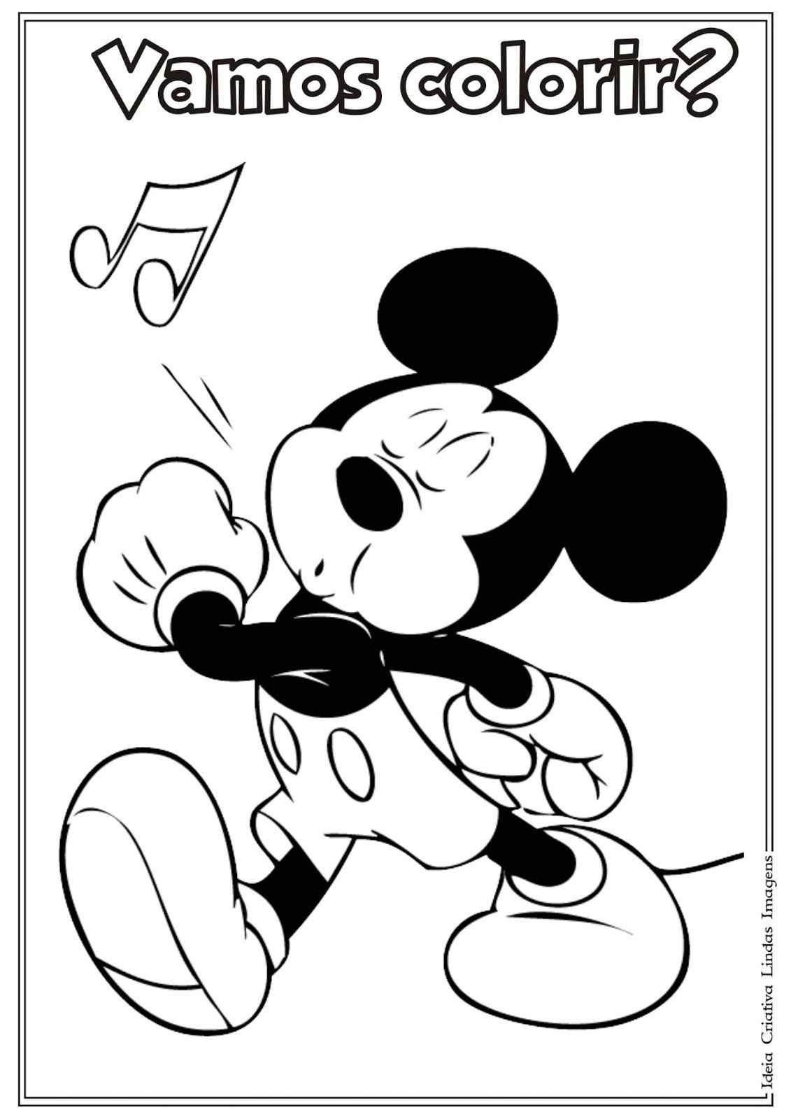 Mickey Ausmalbilder 307