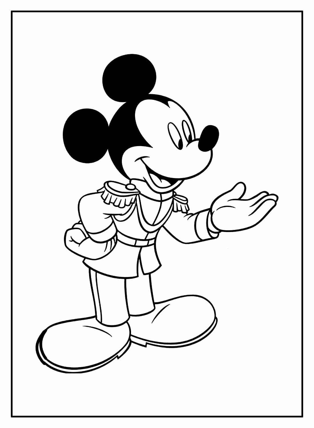 Mickey Ausmalbilder 350