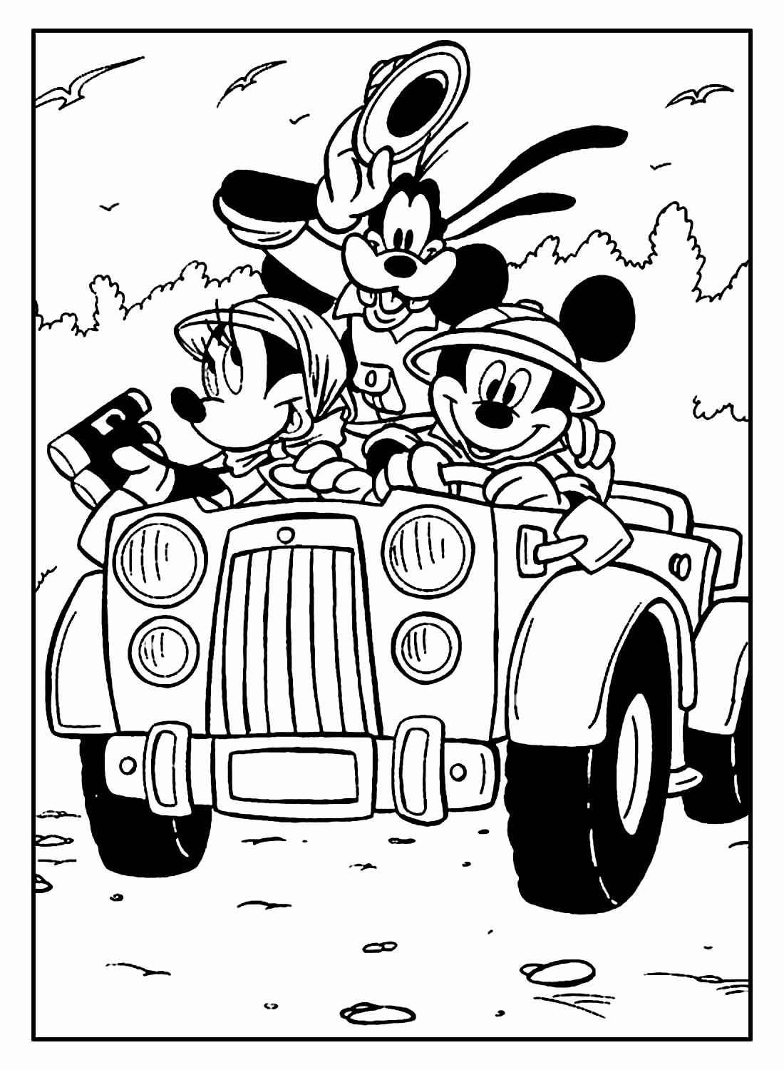 Mickey Ausmalbilder 376