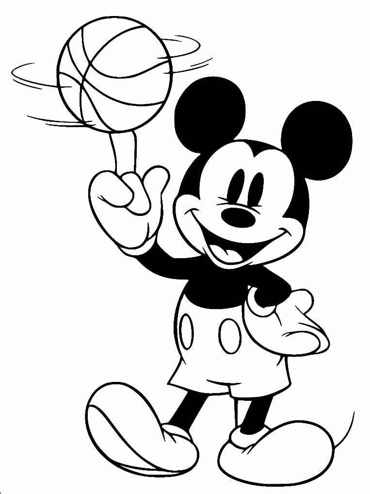 Mickey Ausmalbilder 454