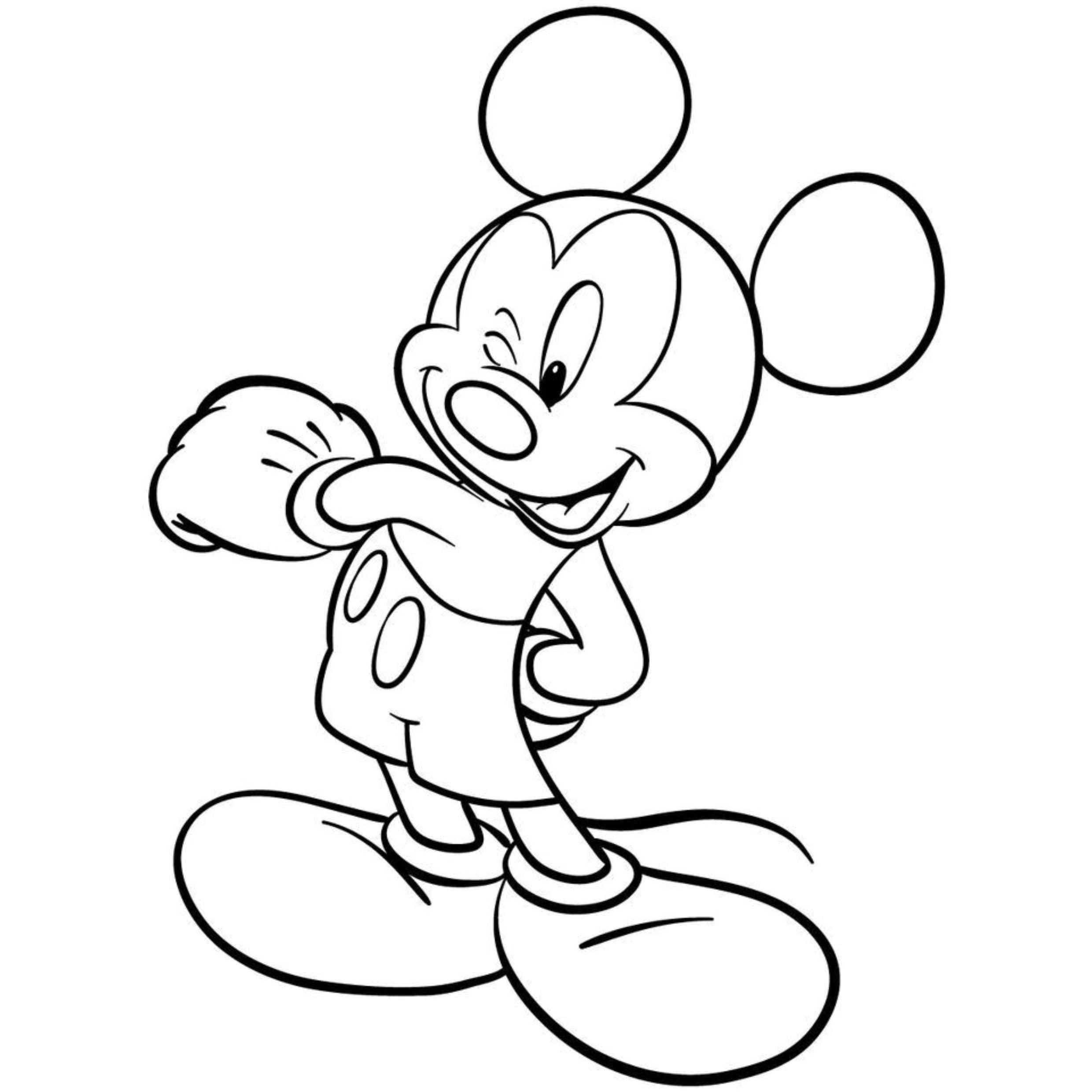 Mickey Ausmalbilder 498