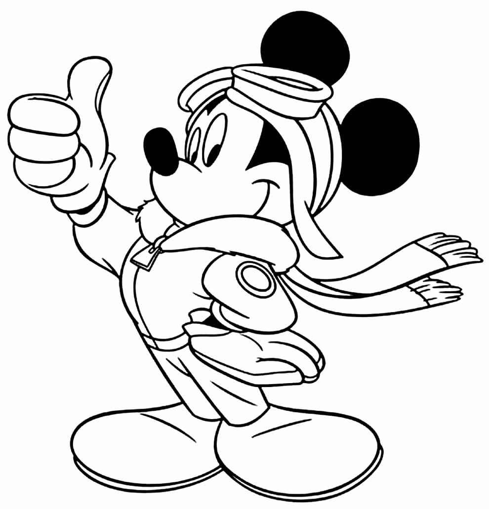 Mickey Ausmalbilder 548