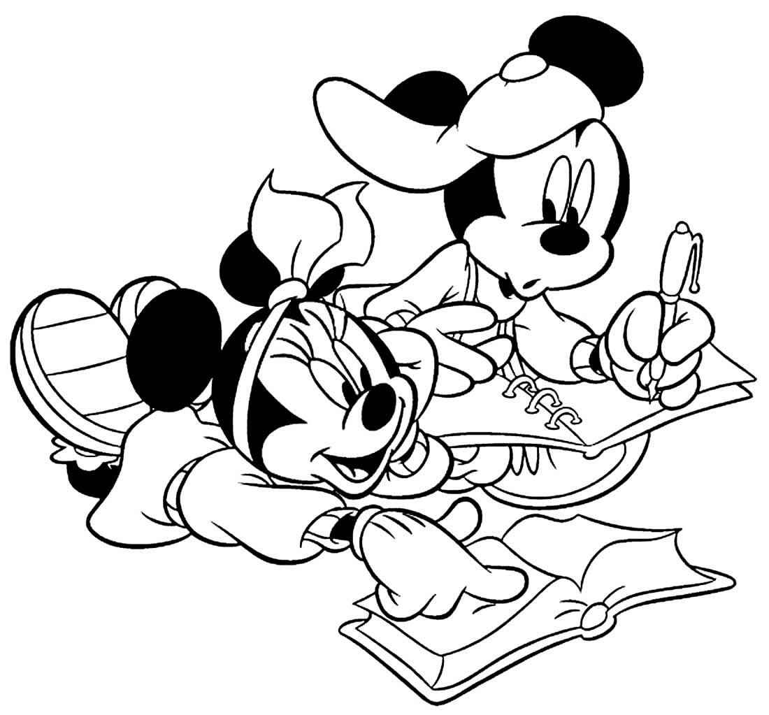 Mickey Ausmalbilder 689