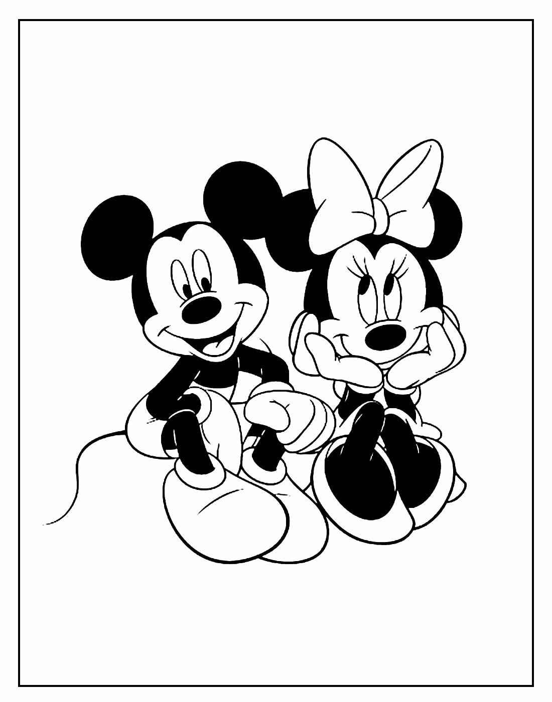 Mickey Ausmalbilder 692