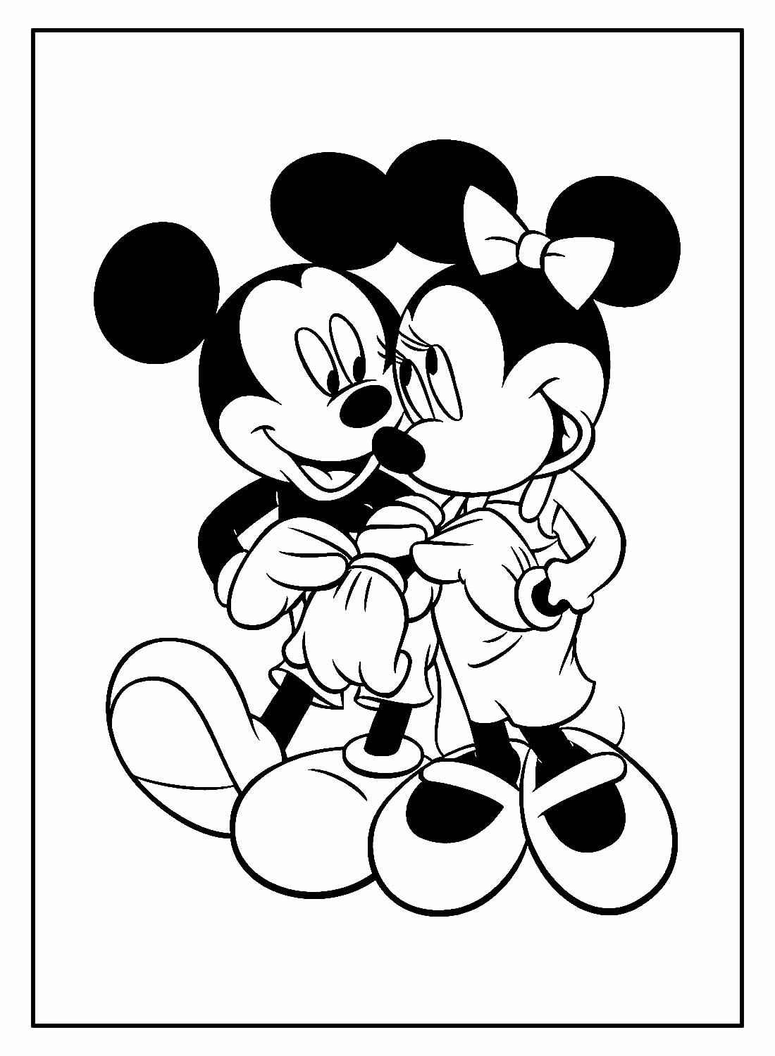 Mickey Ausmalbilder 730