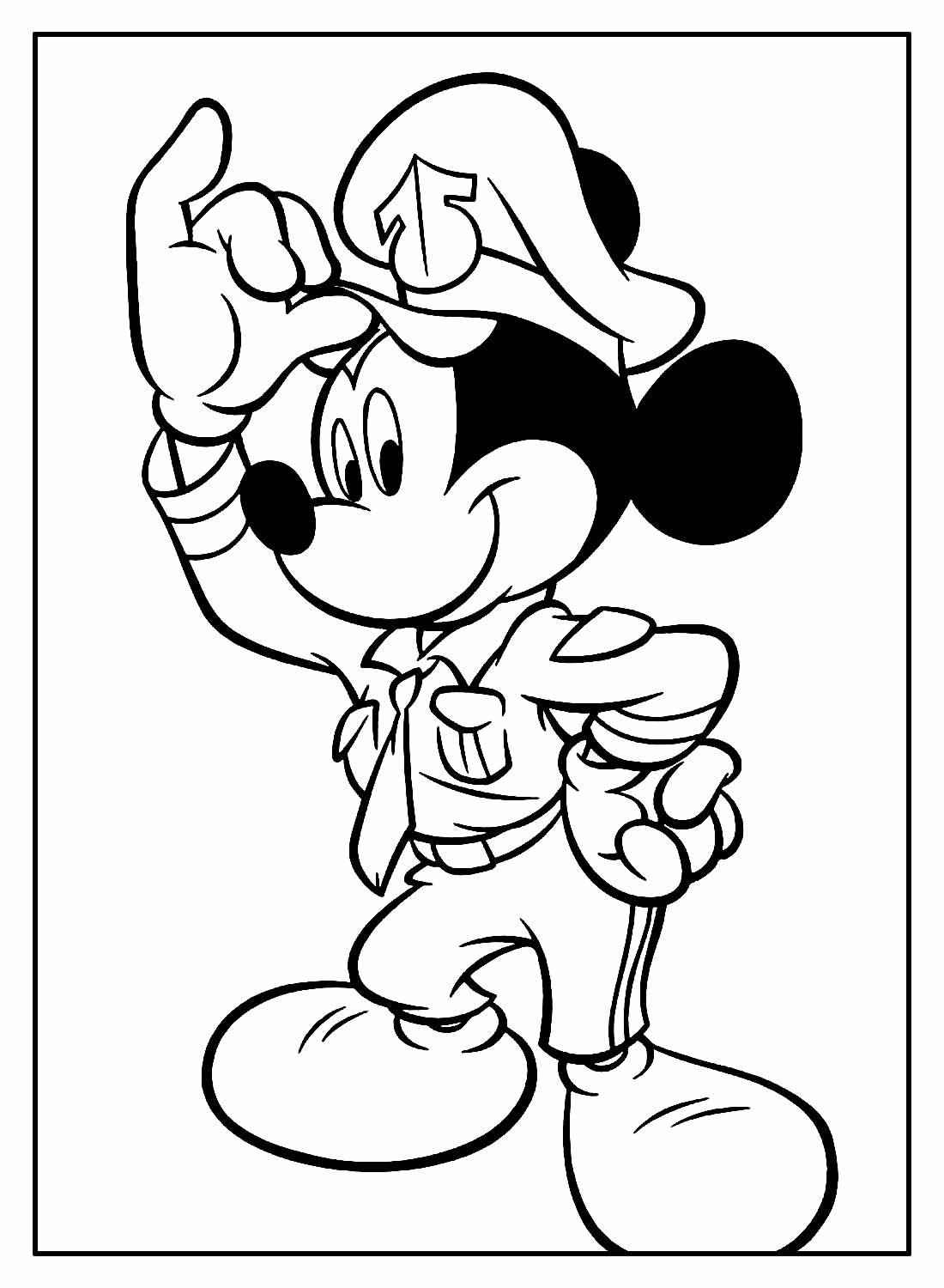 Mickey Ausmalbilder 765