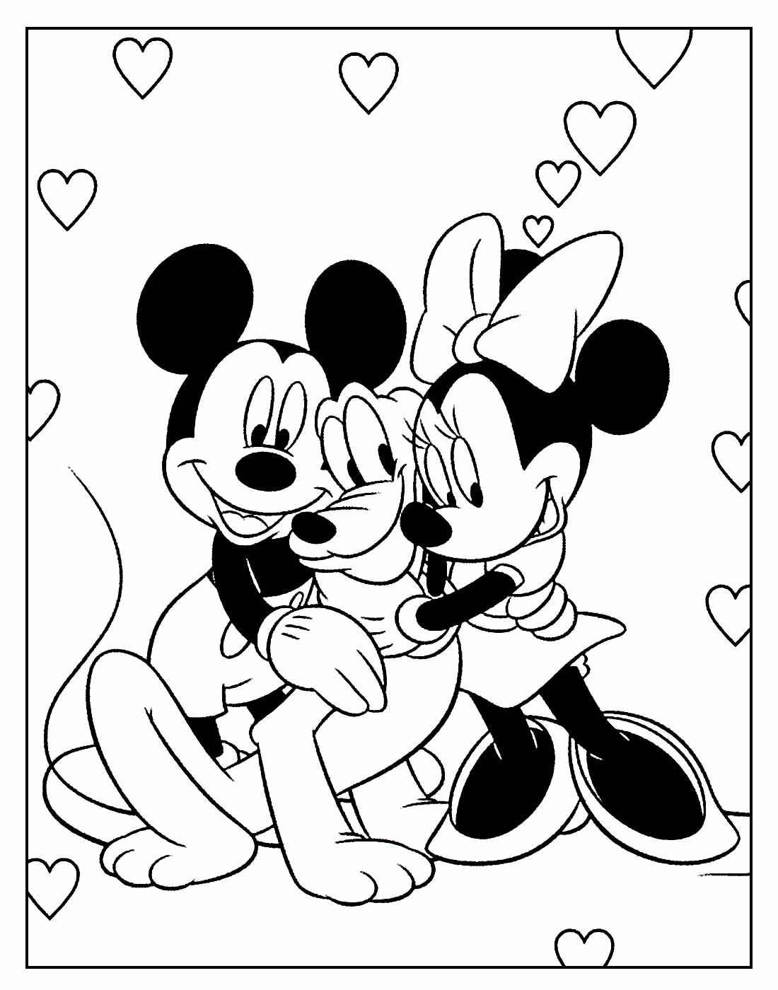 Mickey Ausmalbilder 787