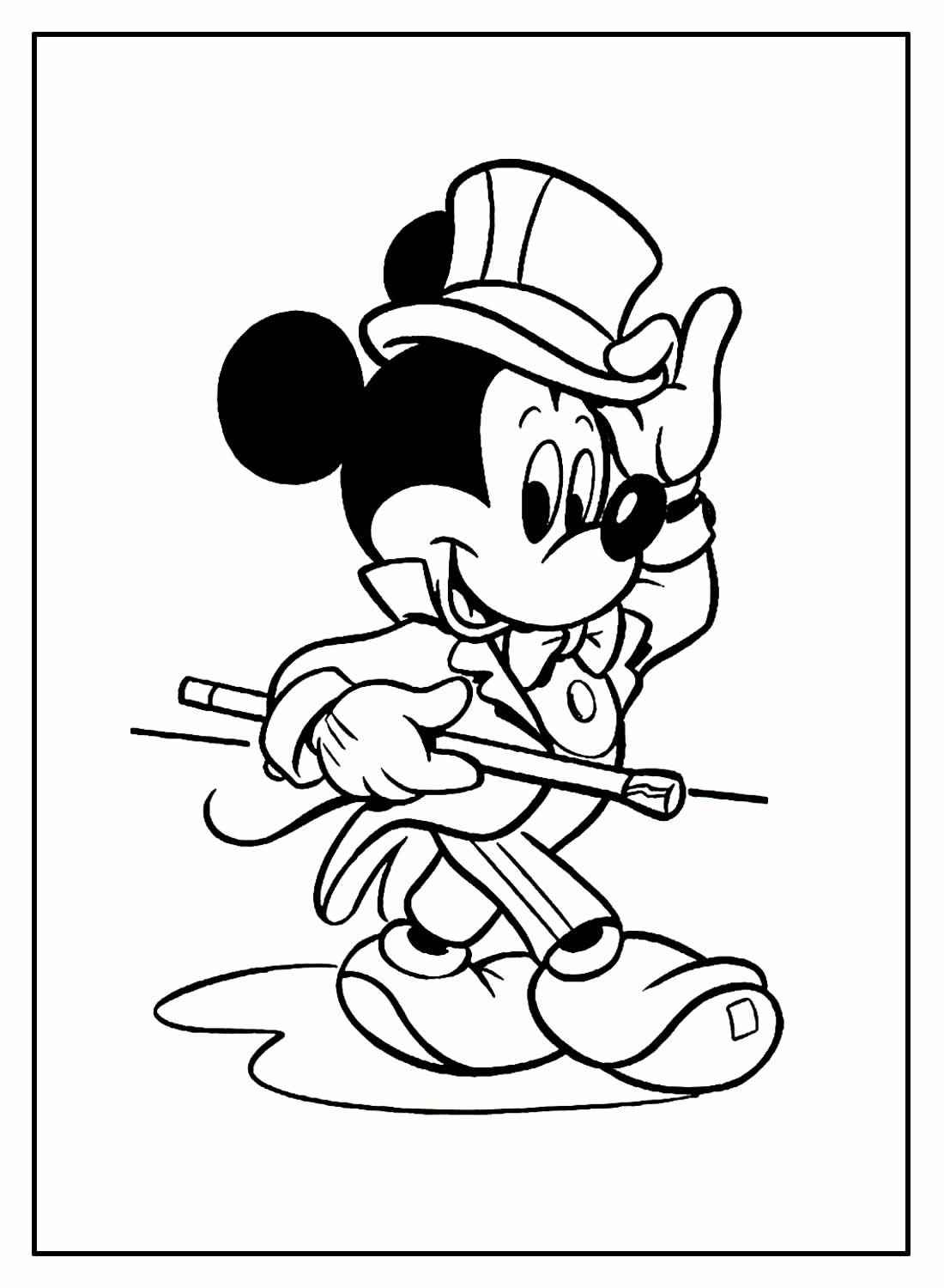 Mickey Ausmalbilder 809