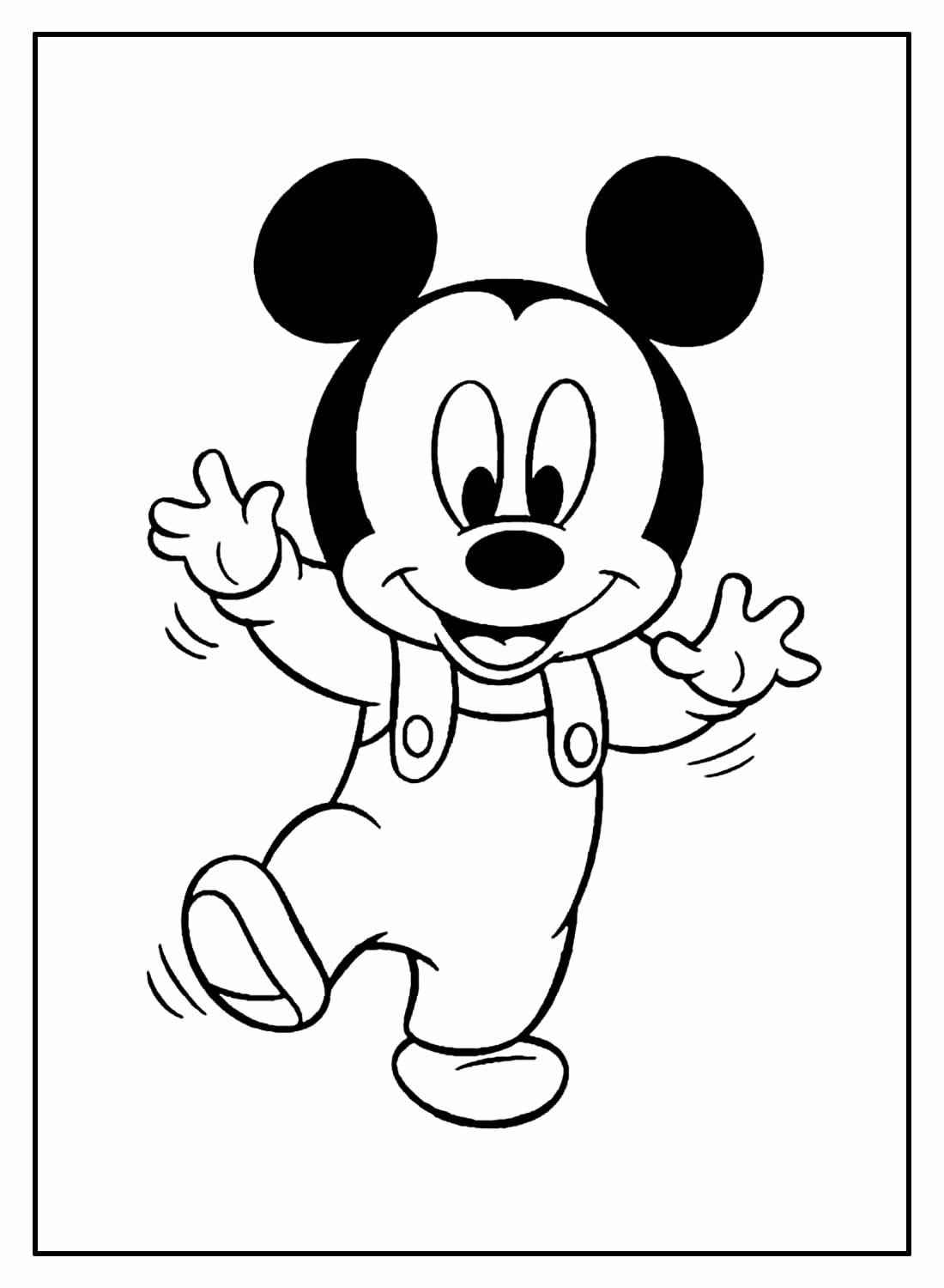 Mickey Ausmalbilder 871