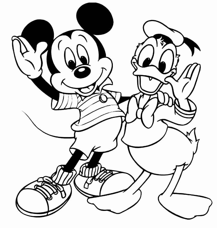 Mickey Ausmalbilder 890