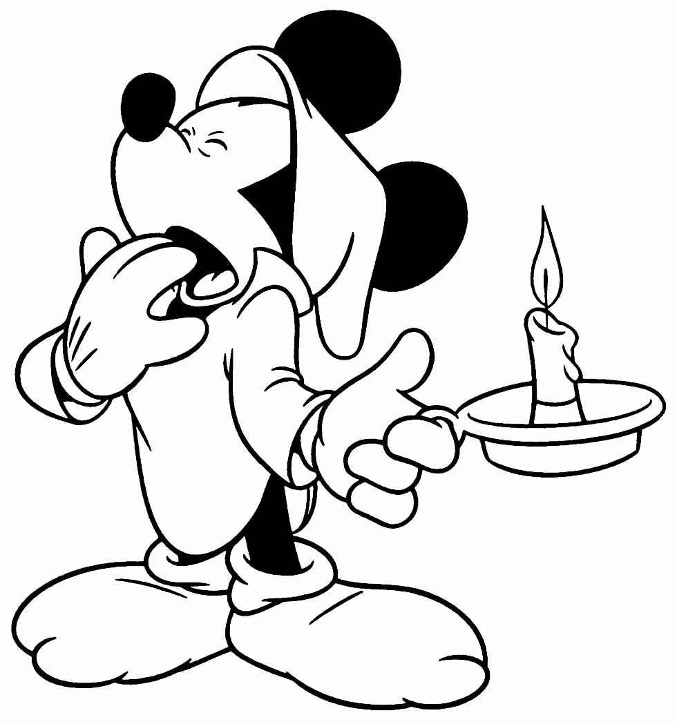 Mickey Ausmalbilder 911