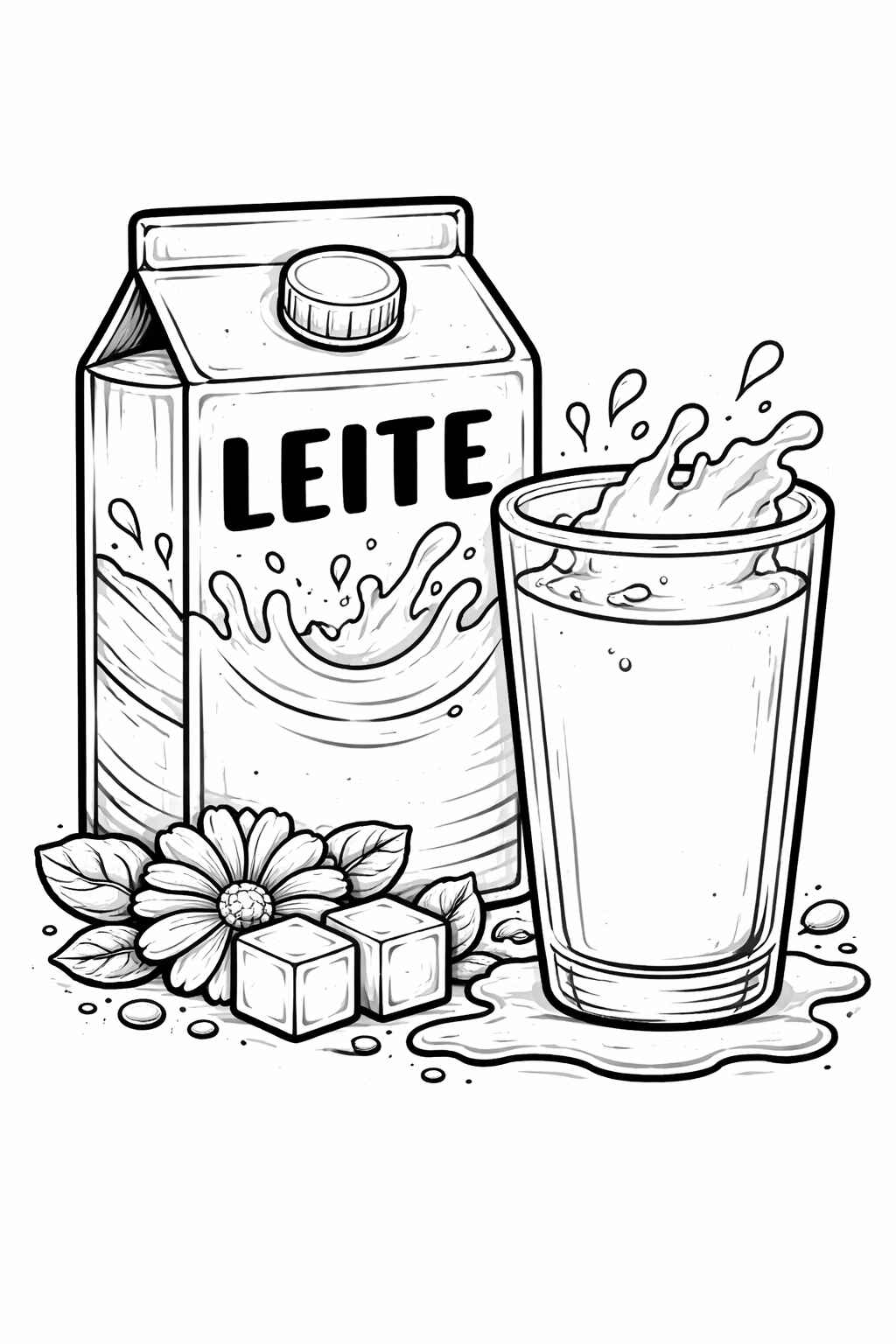 Milch Ausmalbilder 842