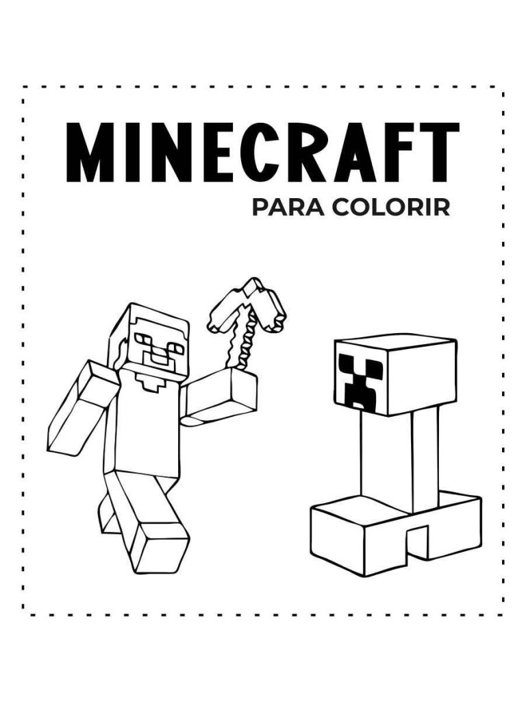 Minecraft Ausmalbilder 663