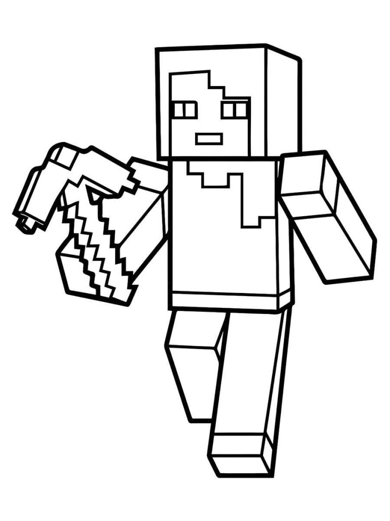 Minecraft Ausmalbilder 667