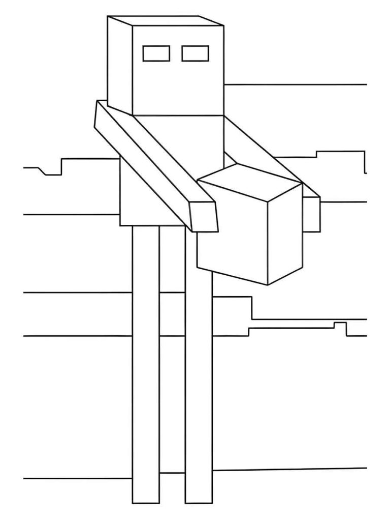 Minecraft Ausmalbilder 713