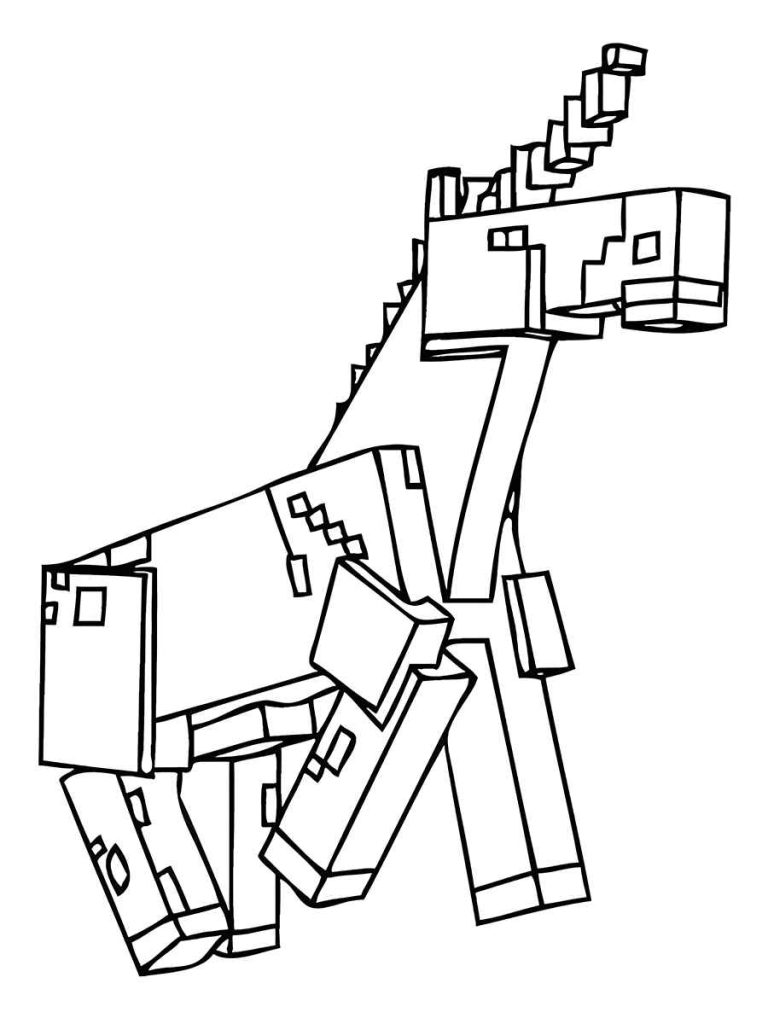 Minecraft Ausmalbilder 850