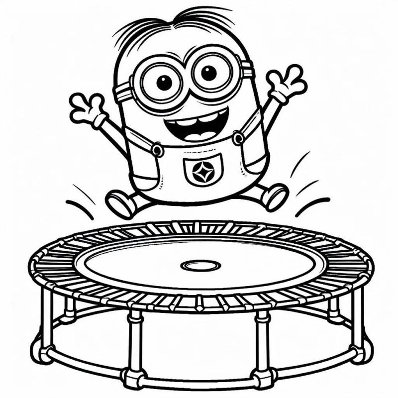 Minions Ausmalbilder 022