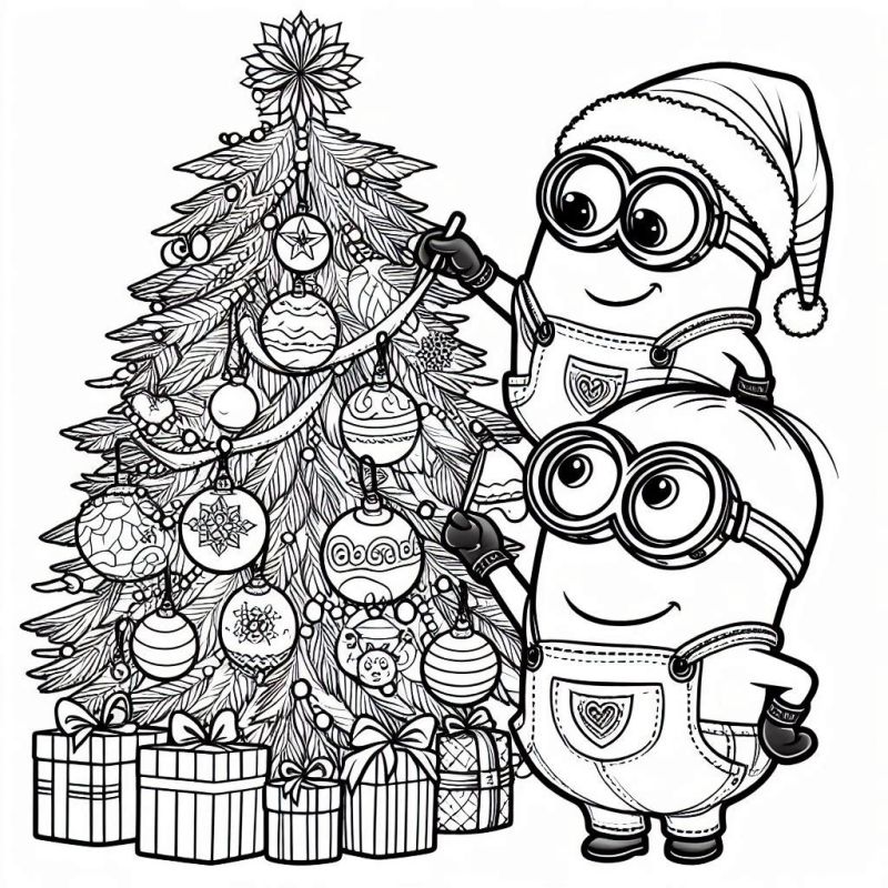 Minions Ausmalbilder 112