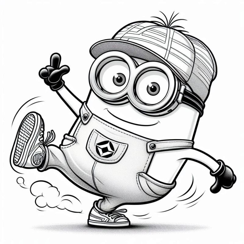 Minions Ausmalbilder 118