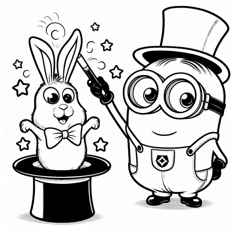 Minions Ausmalbilder 198