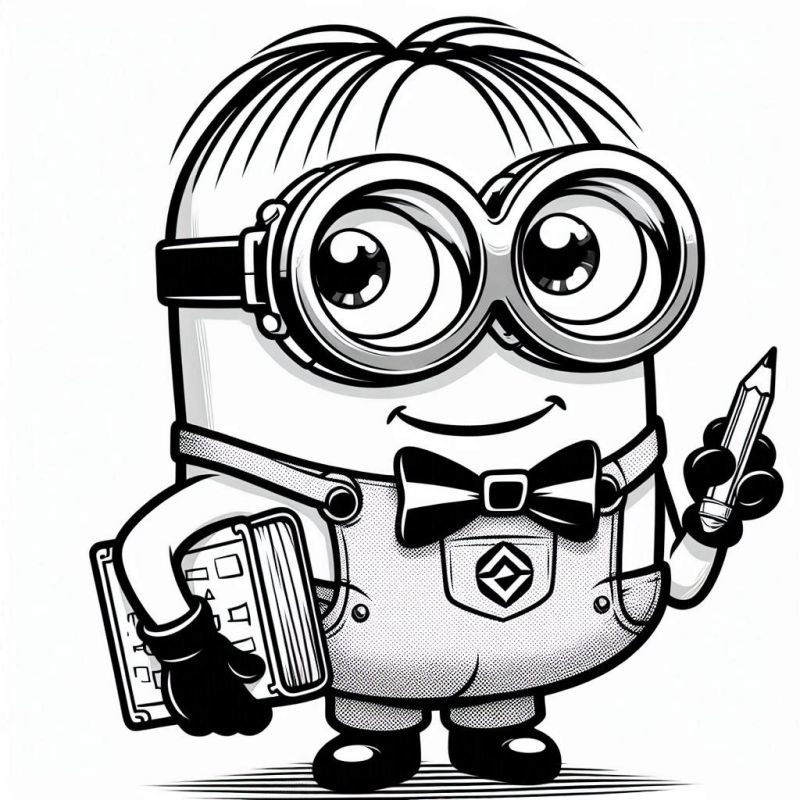 Minions Ausmalbilder 244