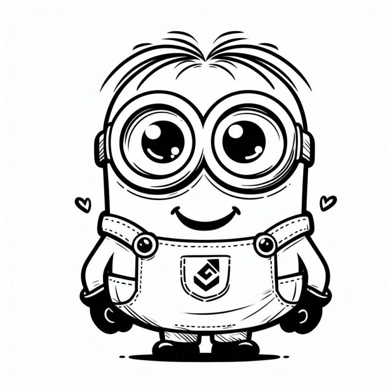 Minions Ausmalbilder 316