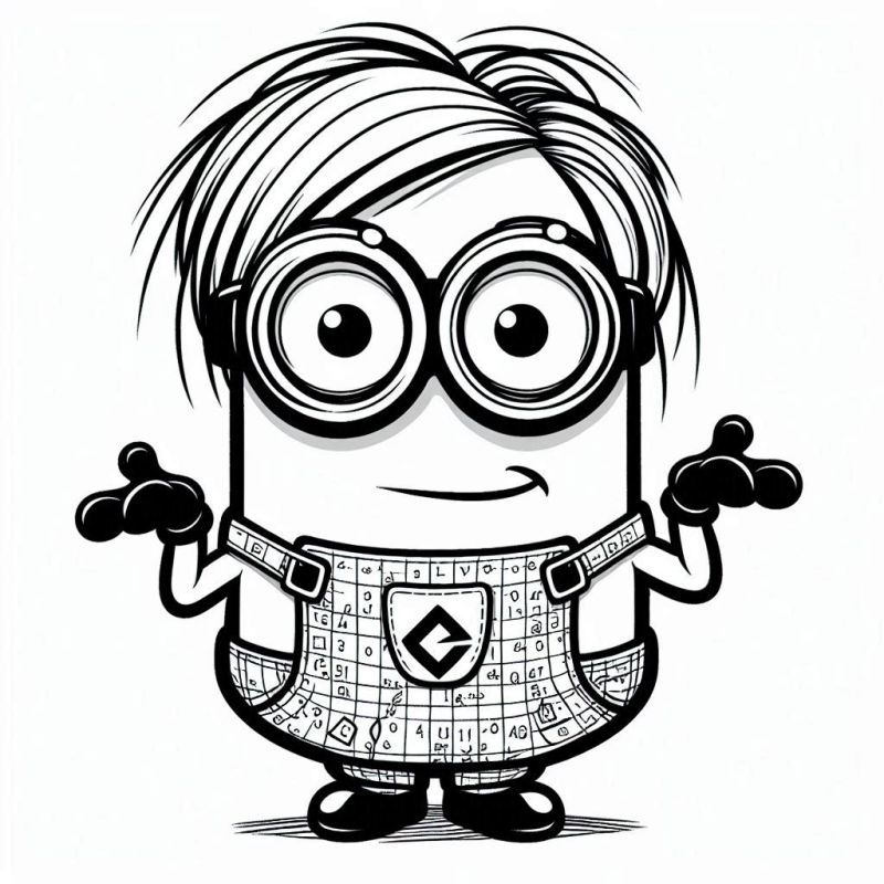 Minions Ausmalbilder 337