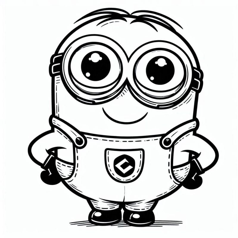 Minions Ausmalbilder 346