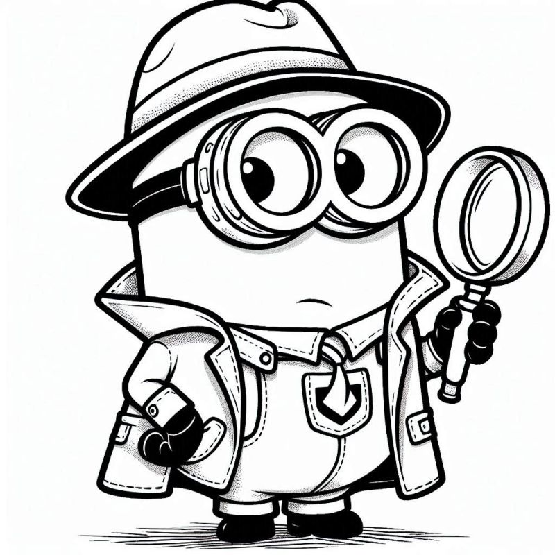 Minions Ausmalbilder 373