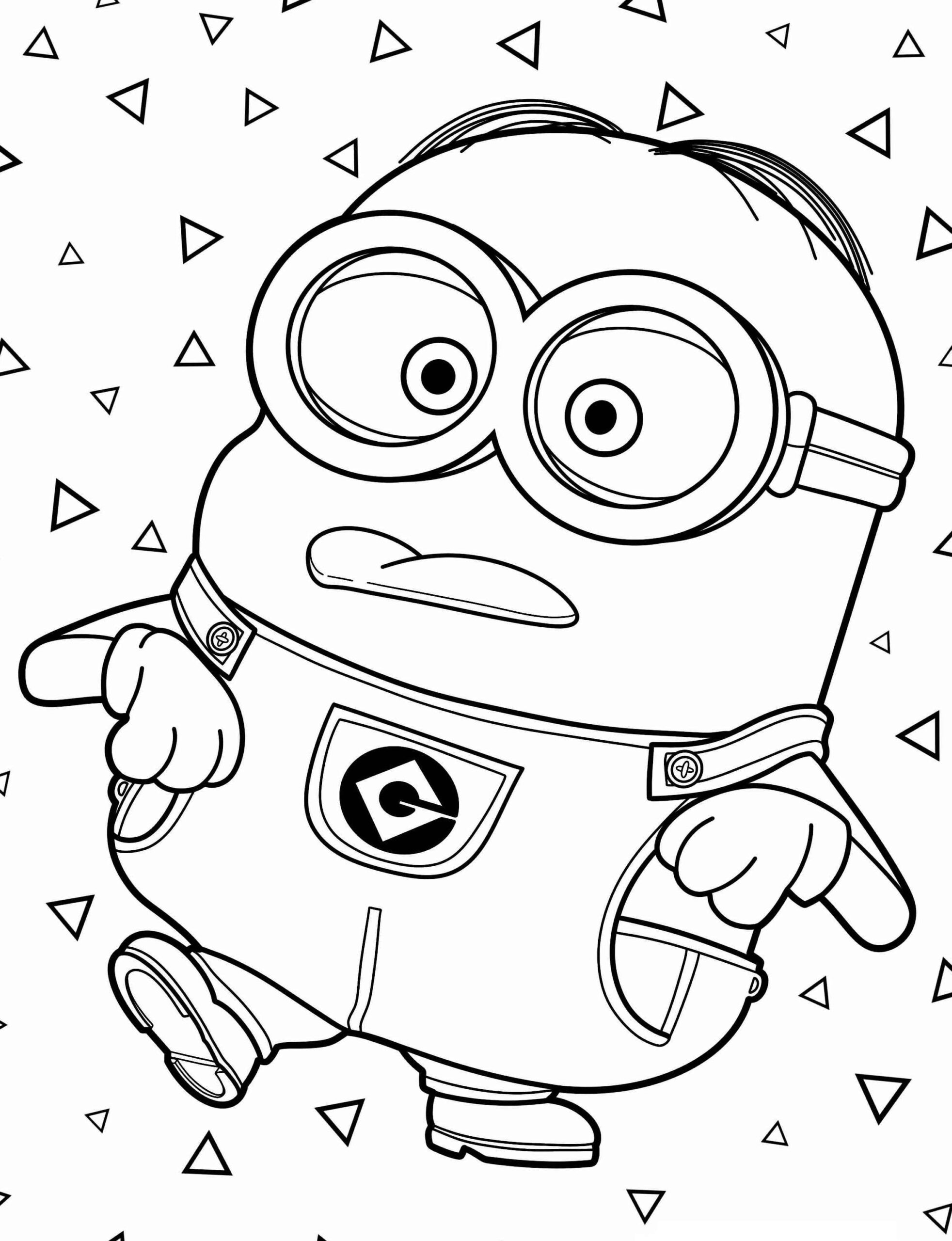 Minions Ausmalbilder 387