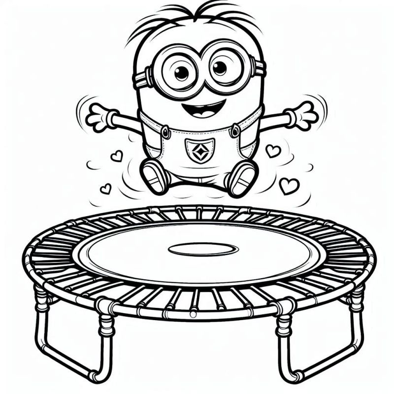 Minions Ausmalbilder 388