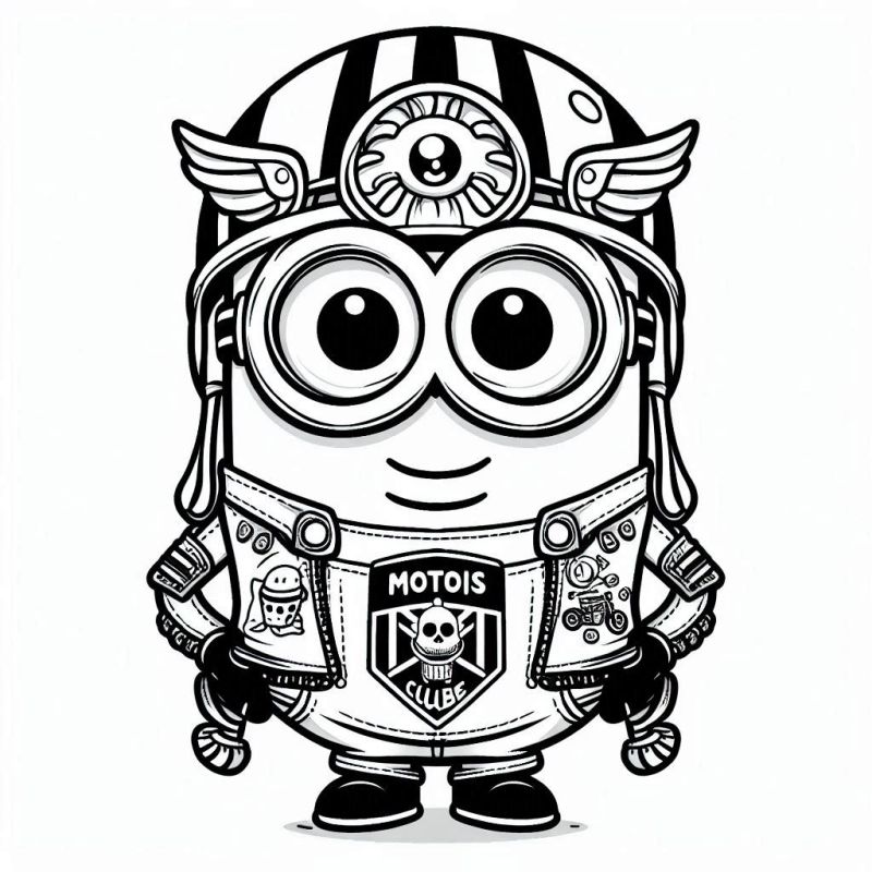 Minions Ausmalbilder 396