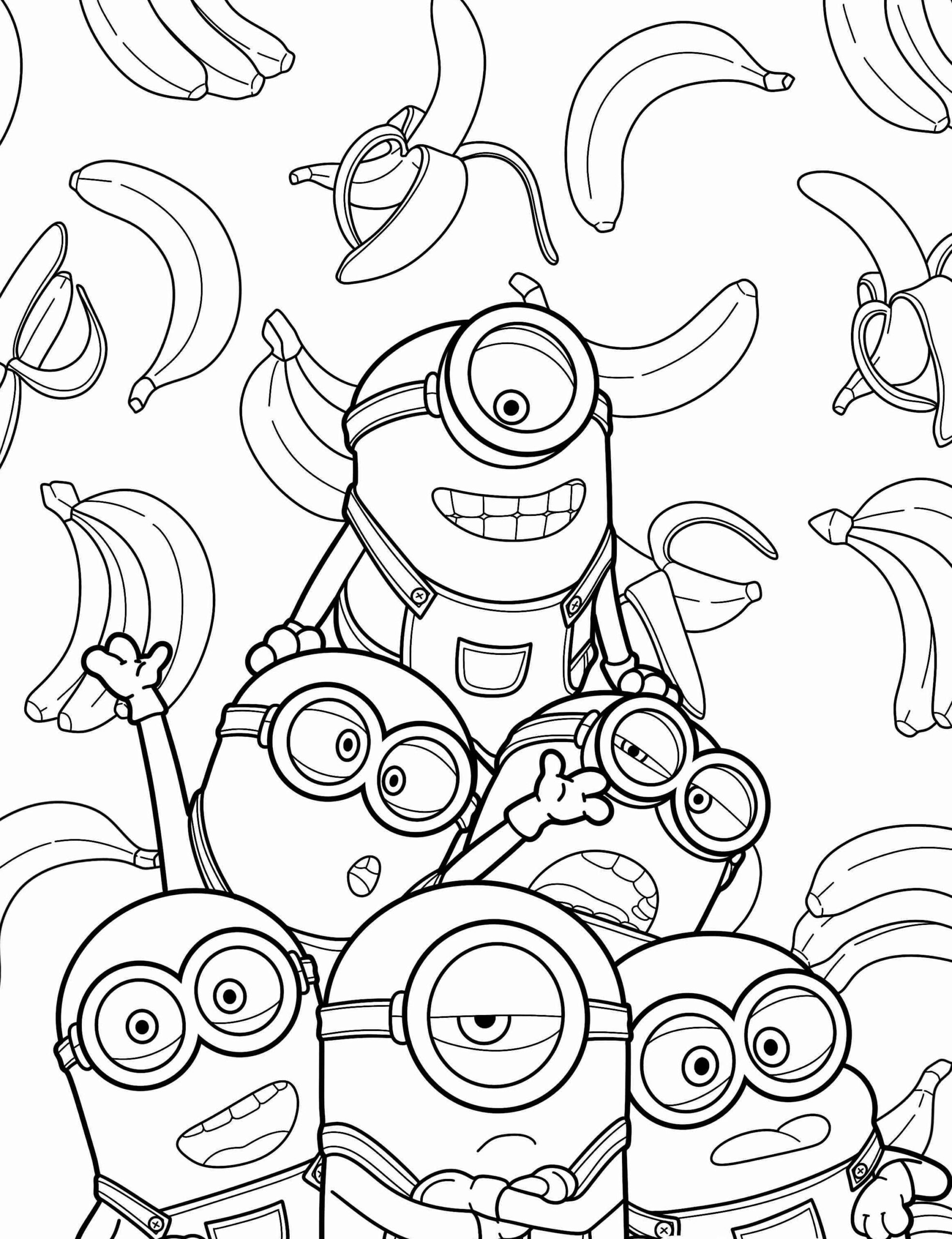 Minions Ausmalbilder 458