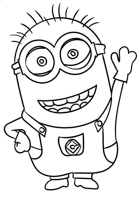 Minions Ausmalbilder 488