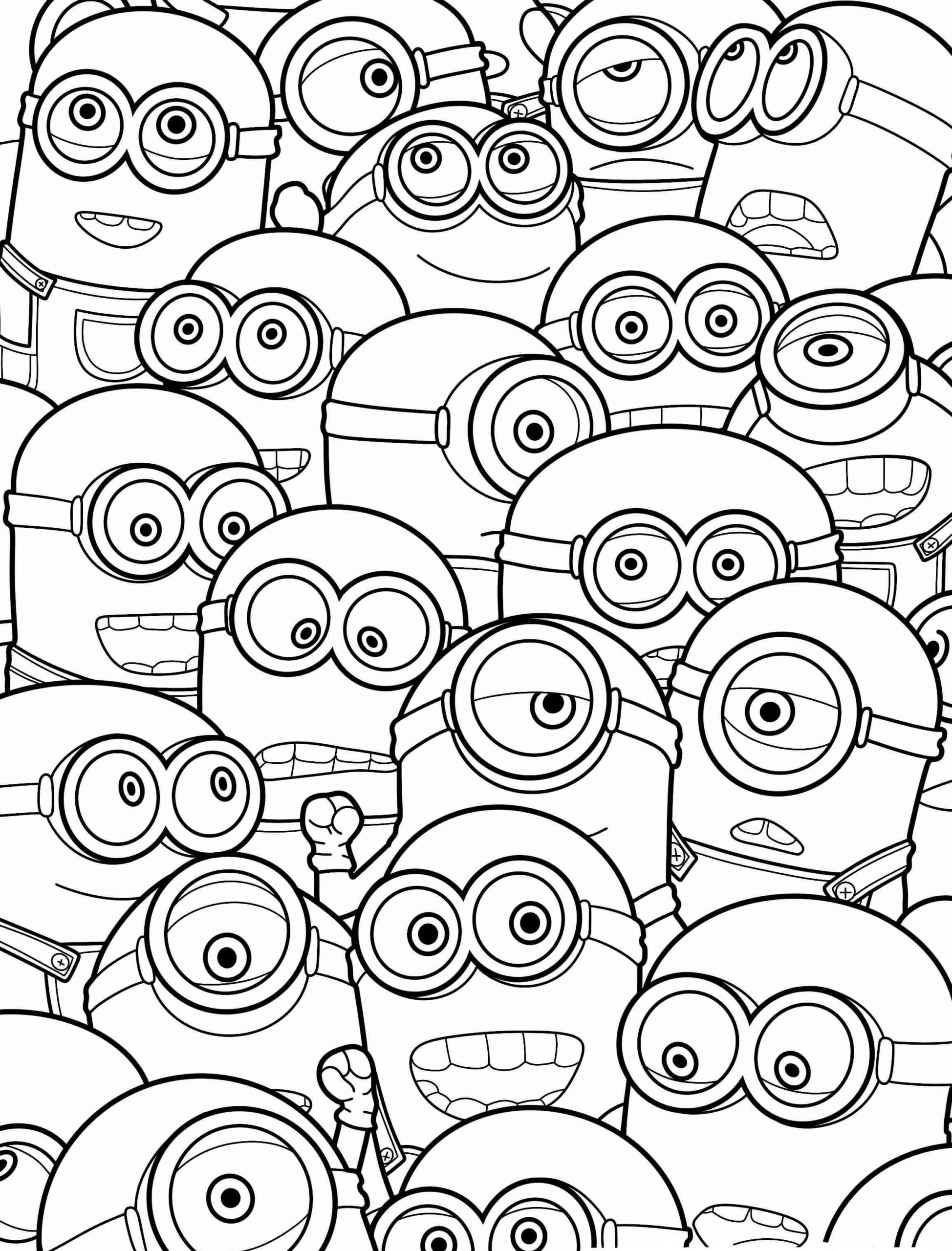 Minions Ausmalbilder 530