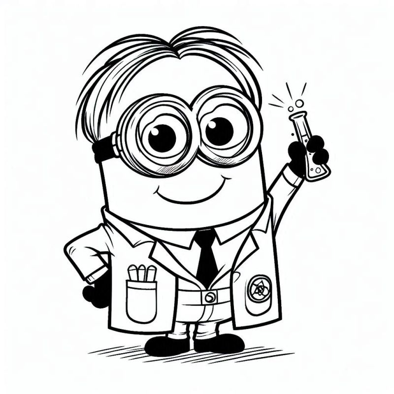 Minions Ausmalbilder 545