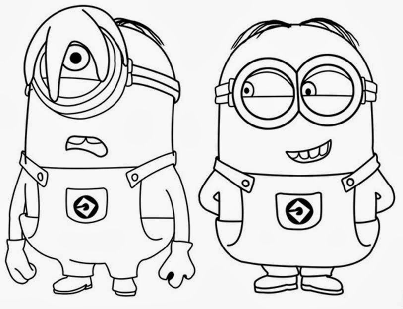 Minions Ausmalbilder 552