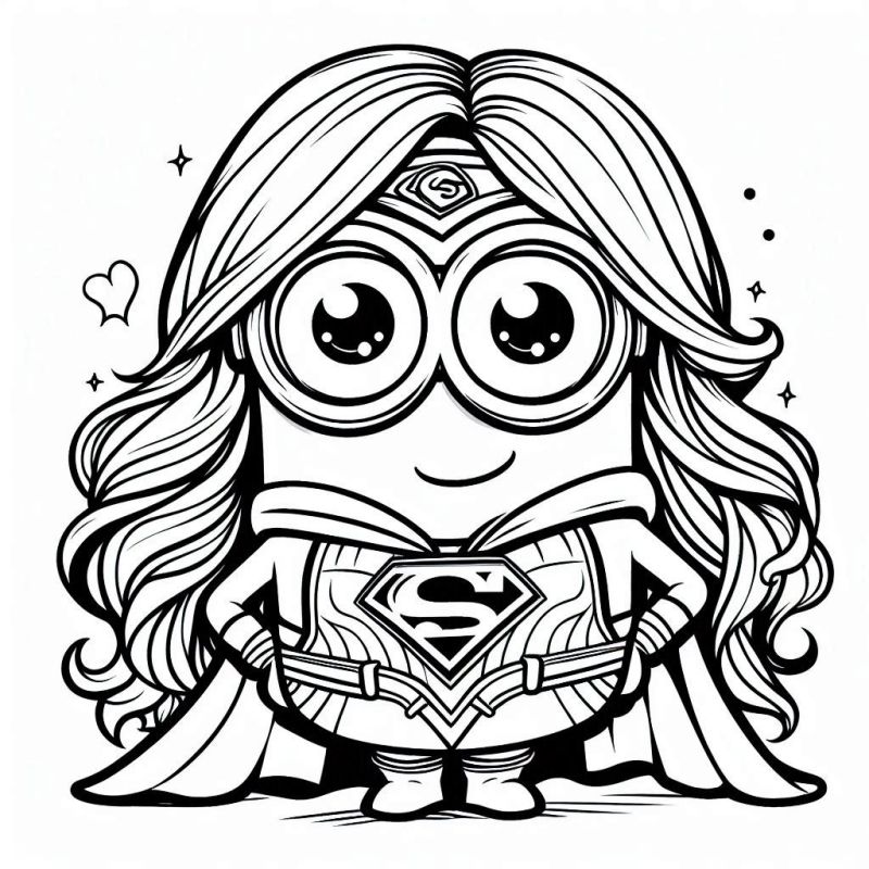 Minions Ausmalbilder 564