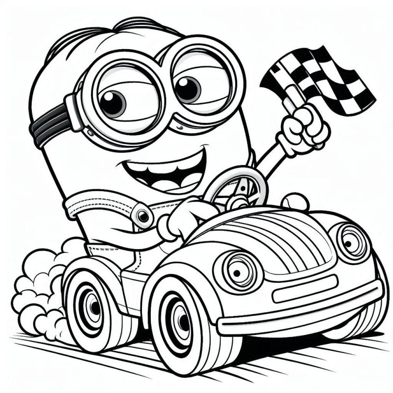 Minions Ausmalbilder 584