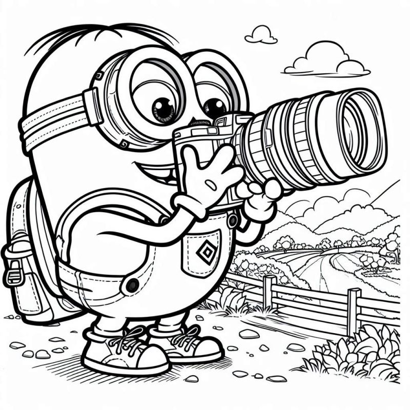 Minions Ausmalbilder 606