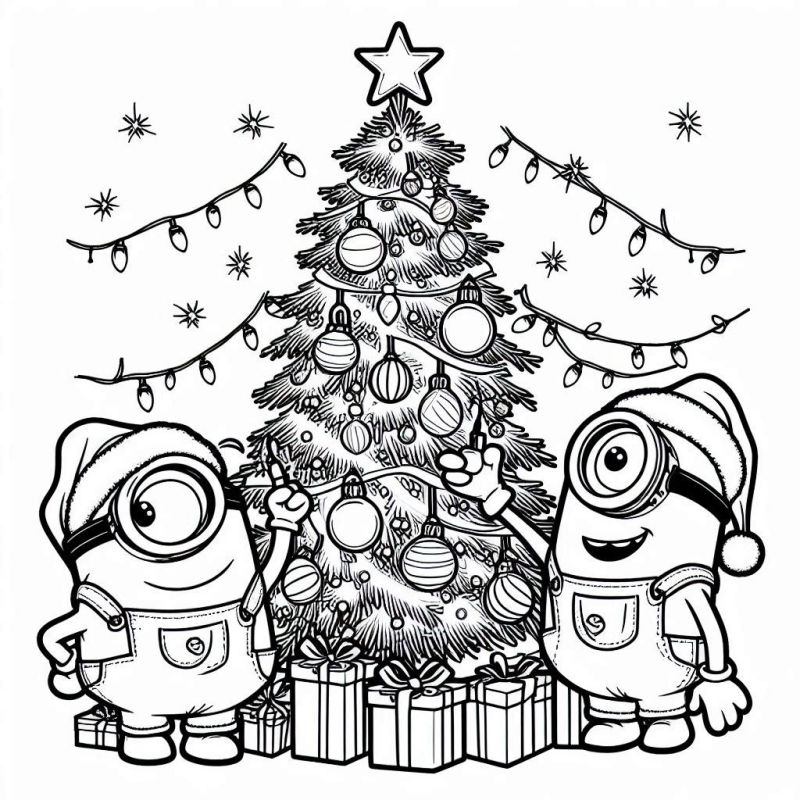 Minions Ausmalbilder 671