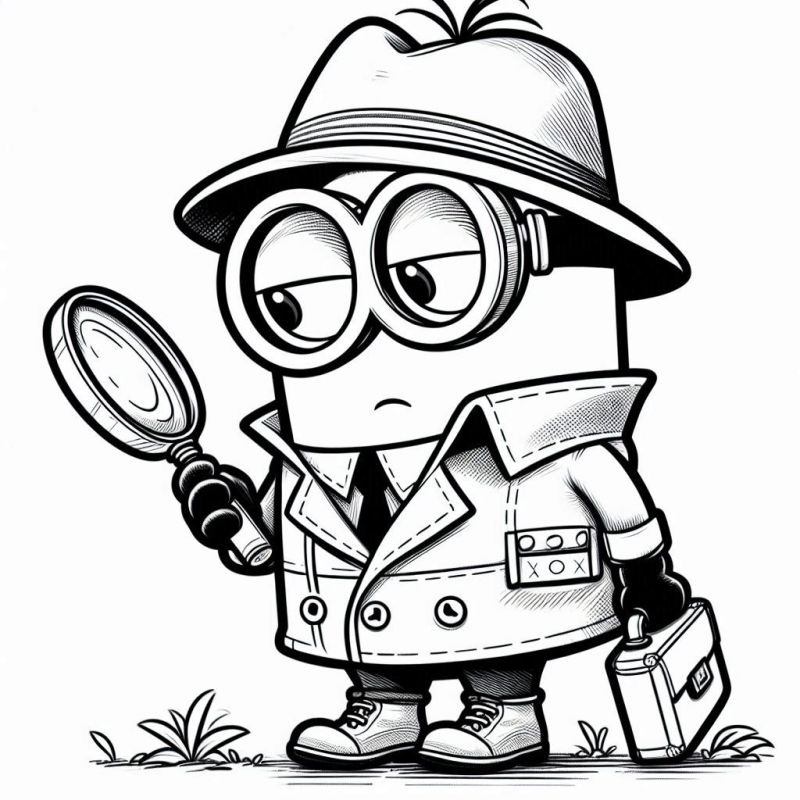 Minions Ausmalbilder 680