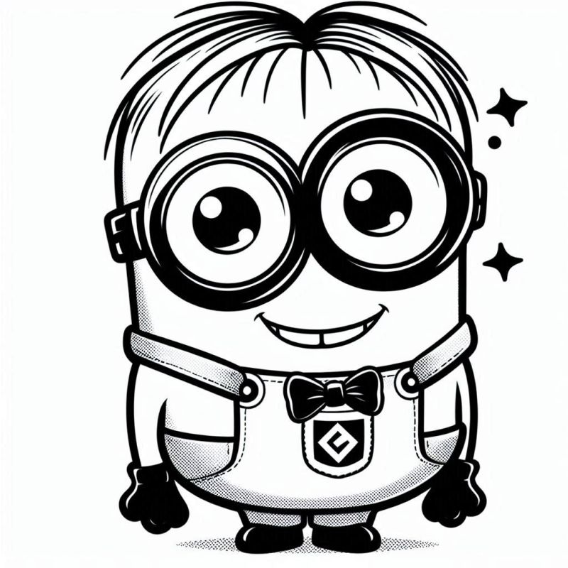 Minions Ausmalbilder 770